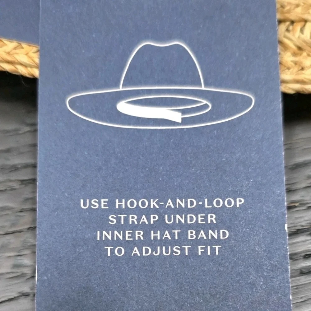 New Universal Thread Straw Sun Protection Adjustable Hat (SIZE:L/XL)